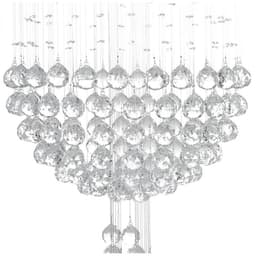 Светильник каскад «Аделисия» 7xLED хром 55×55×93 см BayerLux