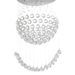 Светильник каскад «Аделисия» 7xLED хром 55×55×93 см BayerLux