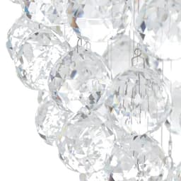 Светильник каскад «Аделисия» 7xLED хром 55×55×93 см BayerLux