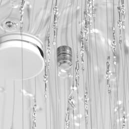 Светильник каскад «Аделисия» 7xLED хром 55×55×93 см BayerLux