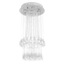 Светильник каскад «Брианна» 5xLED хром 40×40×83 см BayerLux