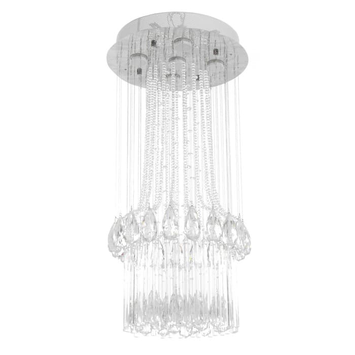 Светильник каскад «Брианна» 5xLED хром 40×40×83 см BayerLux