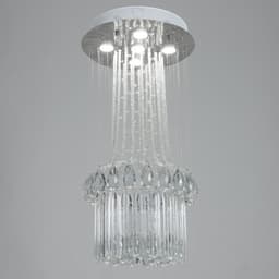 Светильник каскад «Брианна» 5xLED хром 40×40×83 см BayerLux