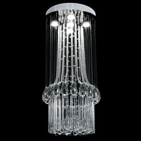 Светильник каскад «Брианна» 5xLED хром 40×40×83 см BayerLux