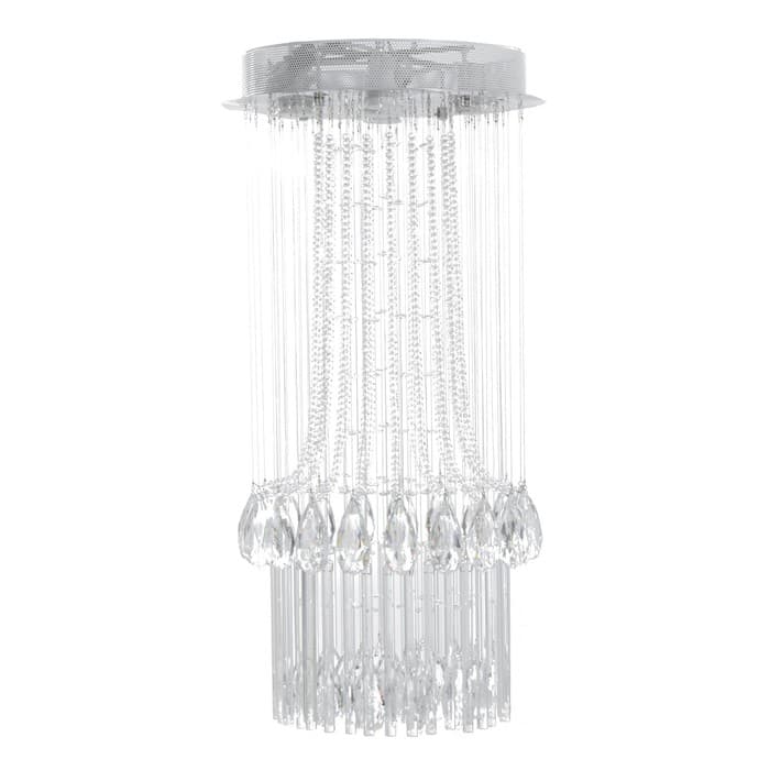 Светильник каскад «Брианна» 5xLED хром 40×40×83 см BayerLux