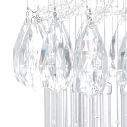 Светильник каскад «Брианна» 5xLED хром 40×40×83 см BayerLux