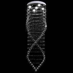 Светильник каскад «Лайма» 5xLED хром 60×60×150 см BayerLux