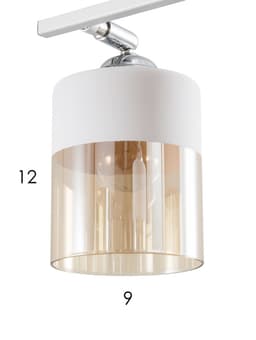 Люстра «Айрис» 4хЕ27 40 Вт бело-хромовый 55×55×27 см BayerLux