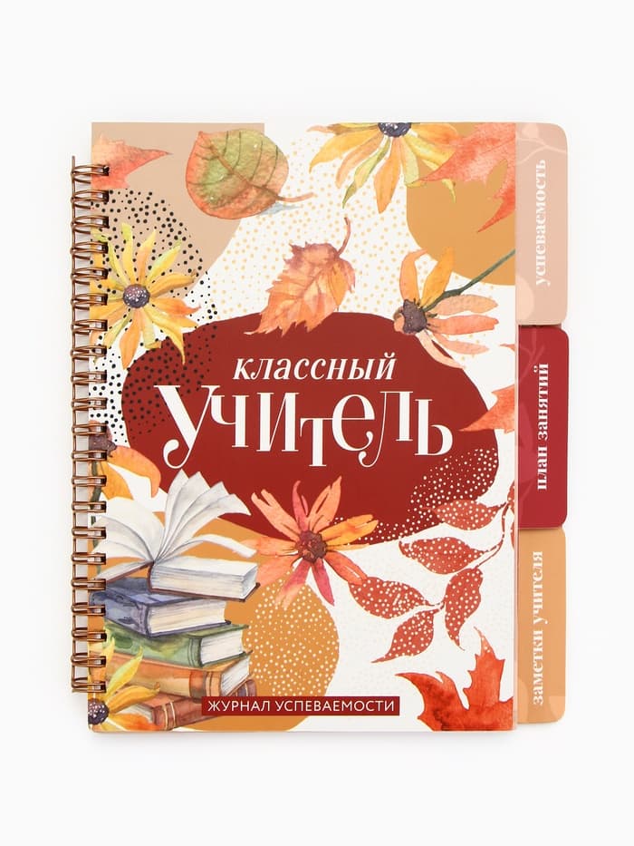 Журнал успеваемости на год, А5, 80 л., мягкая обложка «Классный учитель»