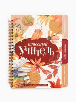 Журнал успеваемости на год, А5, 80 л., мягкая обложка «Классный учитель»