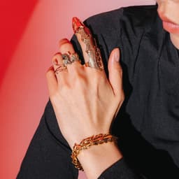 Браслет цепочка «Дракон», L=20 см, металл, цвет золото