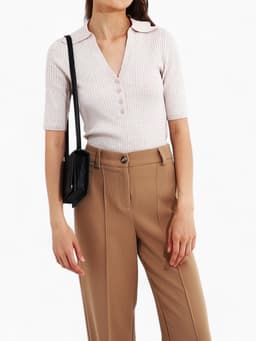 Сумка женская мессенджер на магнитах, 19×5×13 см, чёрная