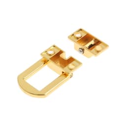 Замок-защелка на ящик ZM01, 2.5×2 см, цвет золото