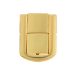 Замок-защелка на ящик ZM01, 3.2×2.5 см, цвет золото