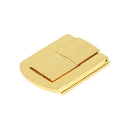 Замок-защелка на ящик ZM01, 4.3×3.2 см, цвет золото