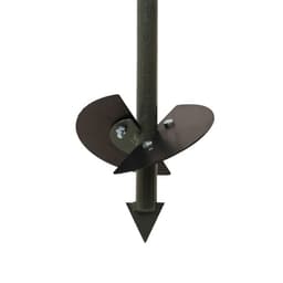 Бур садовый, шнековый, L = 2 м, d=150 мм