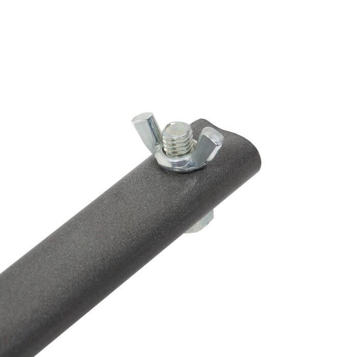 Косовище металлическое, 150×3×2 см, две ручки, крепление барашек, цвет МИКС