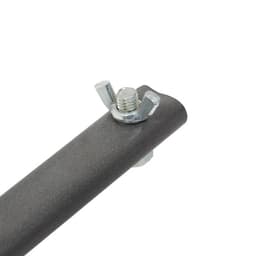 Косовище металлическое, 150×3×2 см, две ручки, крепление барашек, цвет МИКС