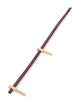 Косовище металлическое, 150×3×2 см, две ручки, крепление барашек, цвет МИКС