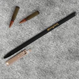 Ручка шариковая синяя паста сувенирная с колпачком «Вагнер», пластик, пишущий узел 0.7 мм