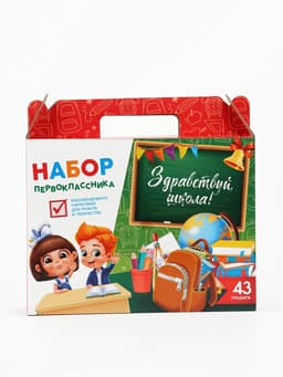 Набор первоклассника 43 предмета «Здравствуй, школа!»