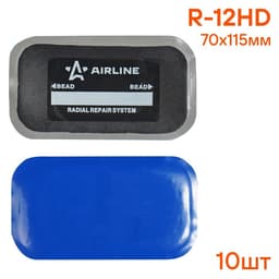 Пластырь кордовый Airline, радиальный R=12HD, 70×115 мм