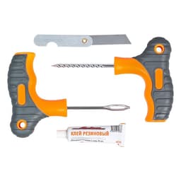 Ремкомплект для б/к шин Airline, в кейсе, прорезиненные ручки