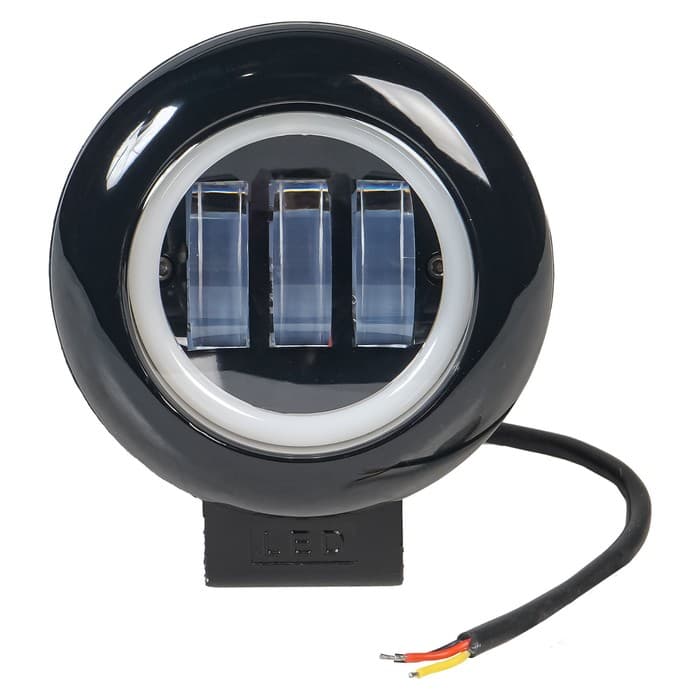 Фара светодиодная круглая Airline PRO, четкая световая граница, 30W, 115×145×65, 12/24V