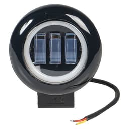 Фара светодиодная круглая Airline PRO, четкая световая граница, 30W, 115×145×65, 12/24V