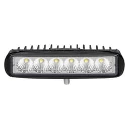 Фара светодиодная прямоугольная Airline, 6 LED, рассеянный свет, 18W, 157×42×40, 12/24V
