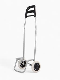 Сумка-тележка хозяйственная на шнуре, 28×18×94 см, коричневая