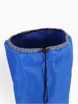 Сумка-тележка хозяйственная на шнуре, 28×18×94 см, васильковая