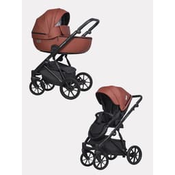 Коляска 2 в 1 Riko Montana Ecco, цвет maroon