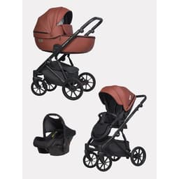 Коляска 2 в 1 Riko Montana Ecco, цвет maroon