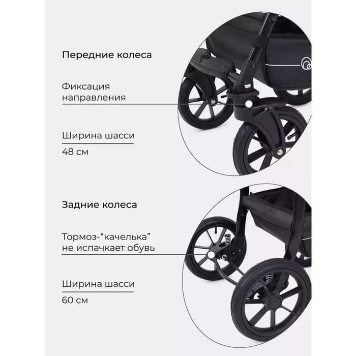 Коляска 3 в 1 Rant Patio, цвет aquamarine