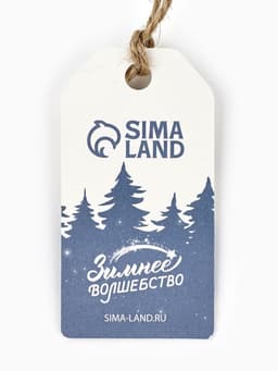 Ёлочная игрушка новогодняя «Носочек», дерево, 9×10 см