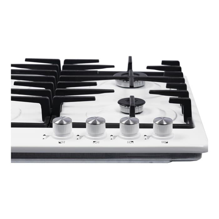 Варочная поверхность NORDFROST HS 6041 W, газовая, 4 конфорки, белый