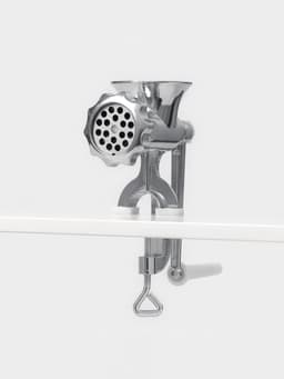 Мясорубка ручная «Советская», алюминий, 22.5×13.5 см, серебристая