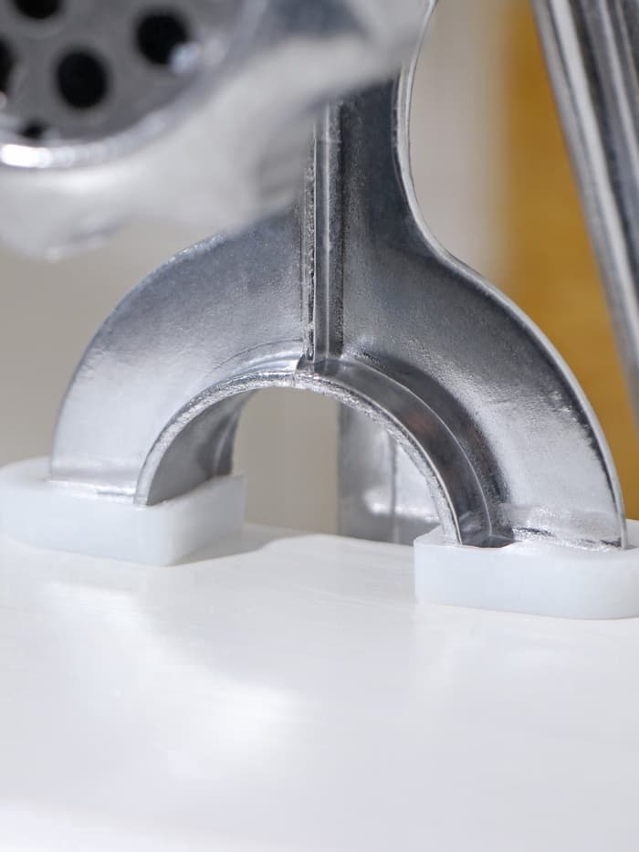 Мясорубка ручная «Советская», алюминий, 22.5×13.5 см, серебристая