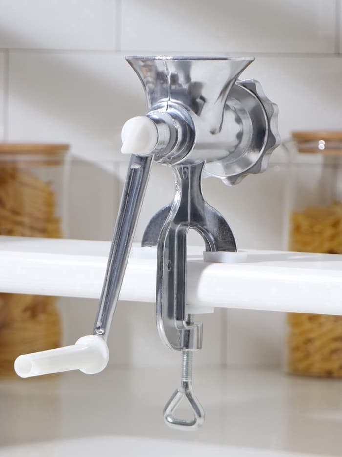 Мясорубка ручная «Советская», алюминий, 22.5×13.5 см, серебристая