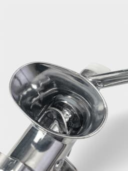 Мясорубка ручная «Советская», алюминий, 22.5×13.5 см, серебристая