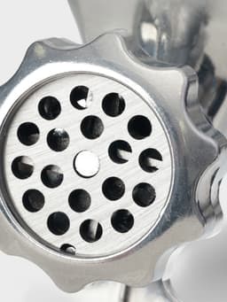 Мясорубка ручная «Советская», алюминий, 22.5×13.5 см, серебристая