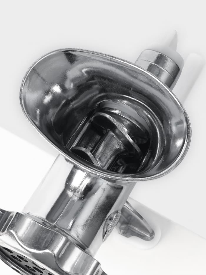 Мясорубка ручная «Советская», алюминий, 22.5×13.5 см, серебристая