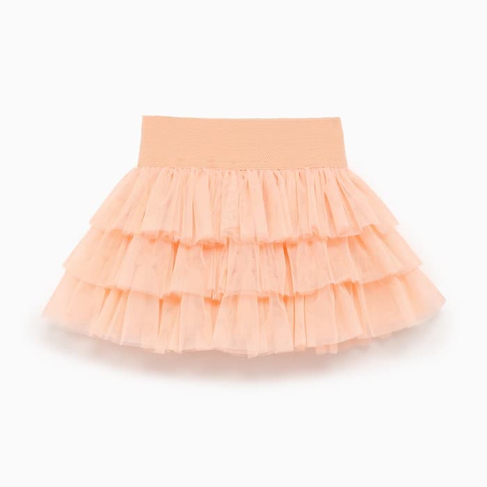Юбка детская KAFTAN, размер 30 (98-104 см), персиковый