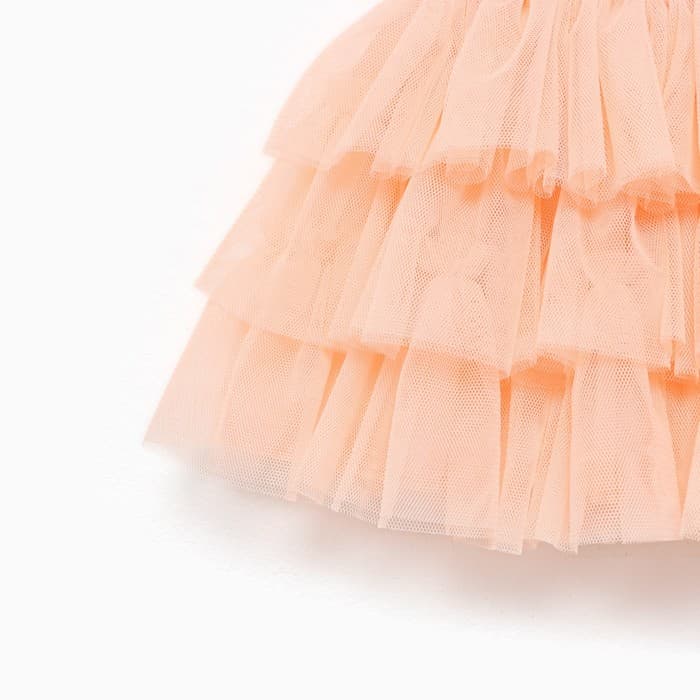 Юбка детская KAFTAN, размер 30 (98-104 см), персиковый