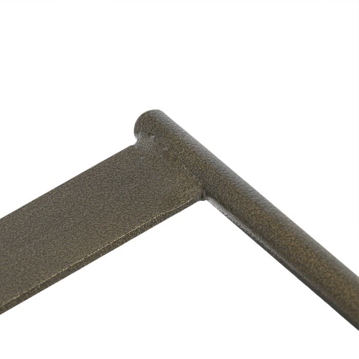 Декроттуар для очистки обуви, 32.5×38 см, бронза