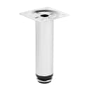 Опора круглая OKR=001CR ТУНДРА, d=30 мм, H=120 мм, цвет хром