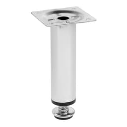 Опора круглая OKR=001CR ТУНДРА, d=30 мм, H=120 мм, цвет хром