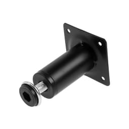 Опора круглая OKR=001BL ТУНДРА, d=30 мм, H=80 мм, чёрная