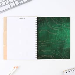 Планер-ежедневник с разделителями, А5, 45 л., мягкая обложка «Любимому учителю»